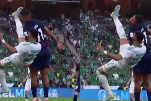 De terror: Brutal chilena deja inconsciente a jugador y desata caos en pleno partido