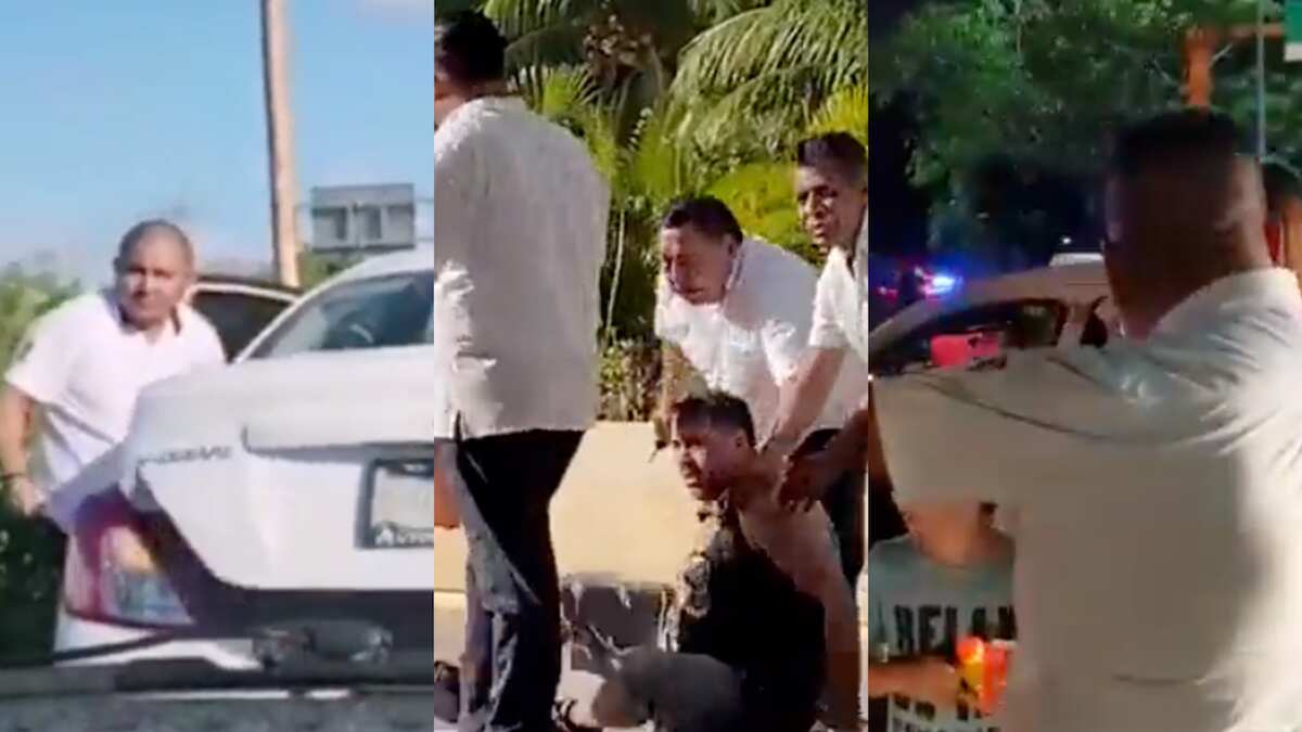 Las agresiones contra conductores han sido documentadas en video. (Especial)