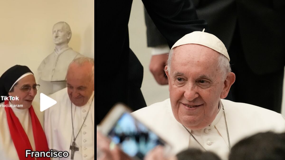 El Papa Francisco participó en un video de @SorLucíaCaram