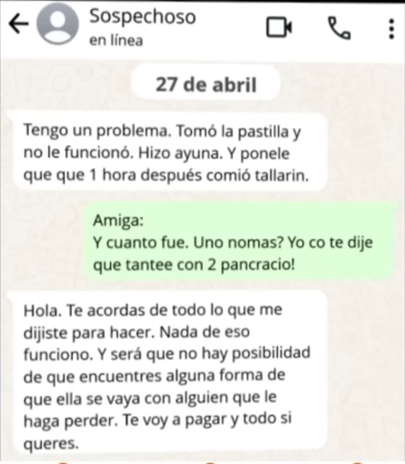 Filtran chat del novio y la mejor amiga de Fernanda Benítez, adolescente embarazada quemada viva