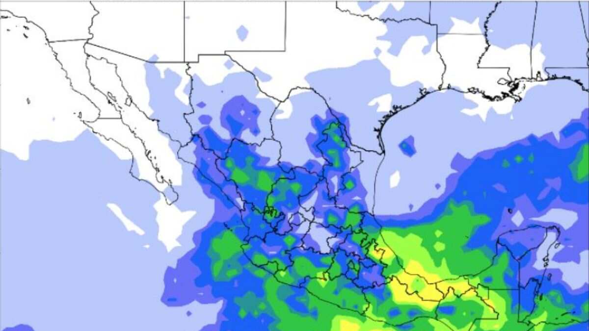 Frente frío número 6 llegará a México el viernes.