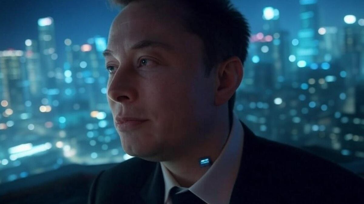 Elon Musk imagen generada por Grok