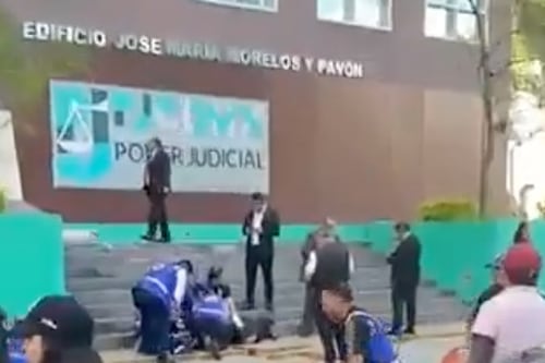 Motosicario de 17 años balea a un abogado en Poder Judicial CDMX