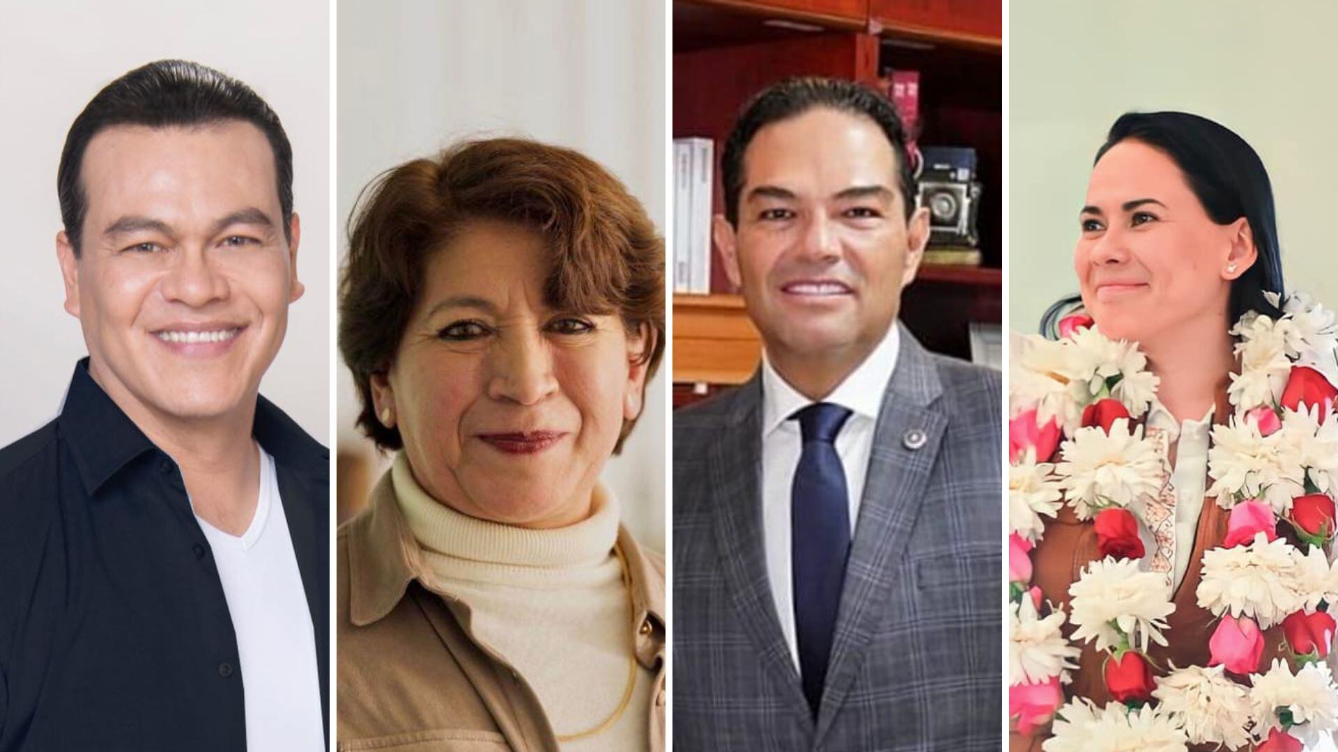 Virtuales aspirantes a la gubernatura del Edomex.