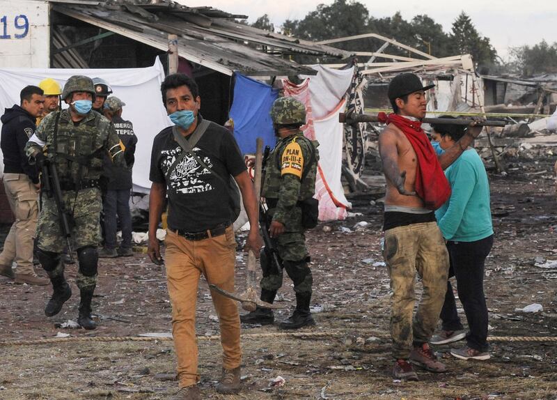 Explosión Tultepec. Foto | Cuartoscuro