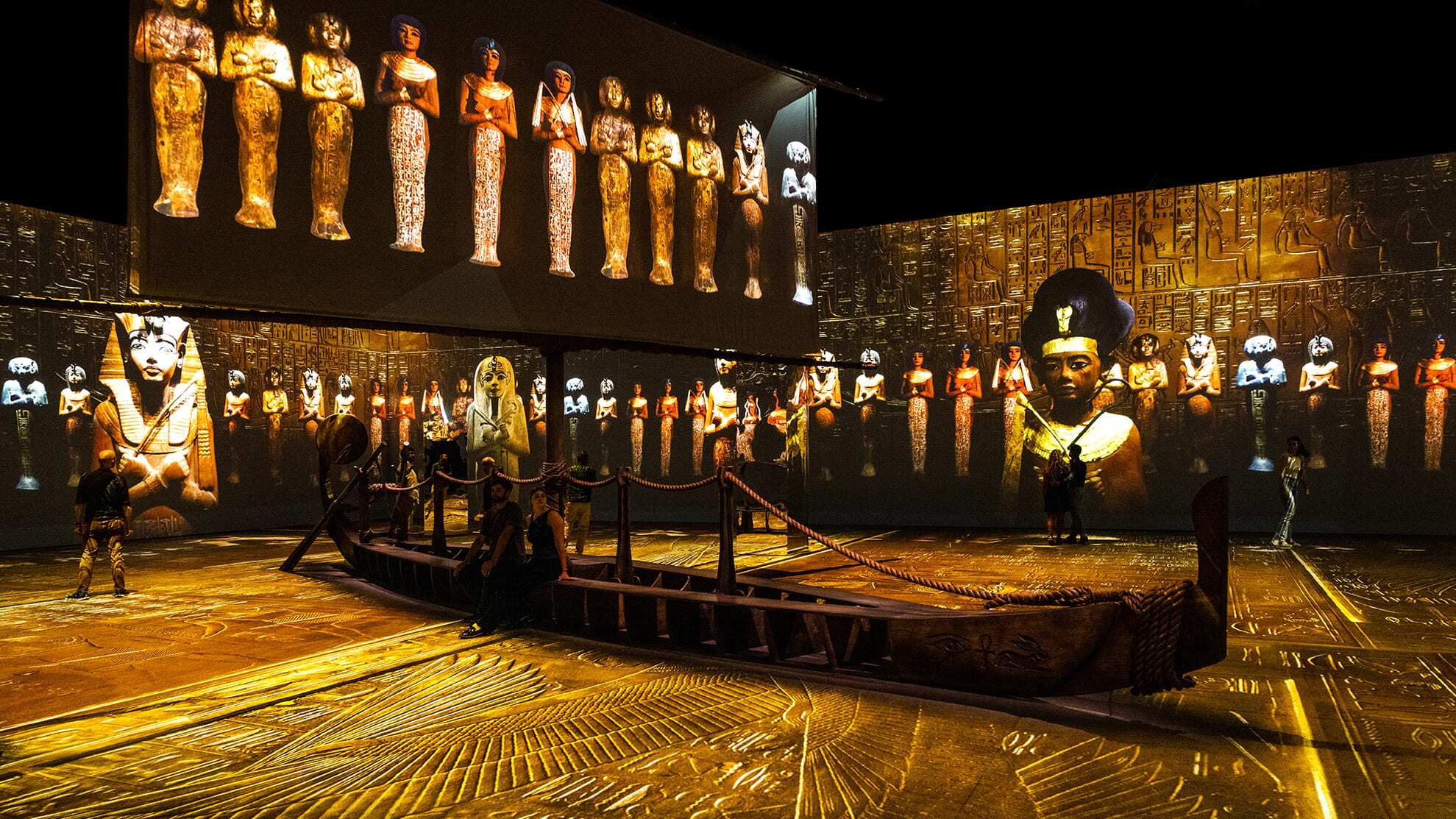 Exposición Más allá de Tutankamón: La experiencia inmersiva