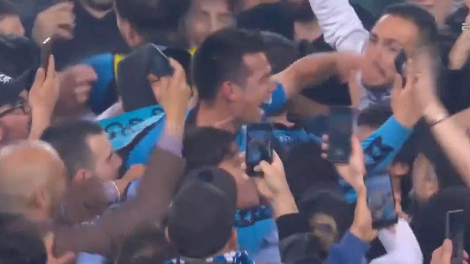 Hirving Lozano fue protagonista I Captura de pantalla (ESPN)