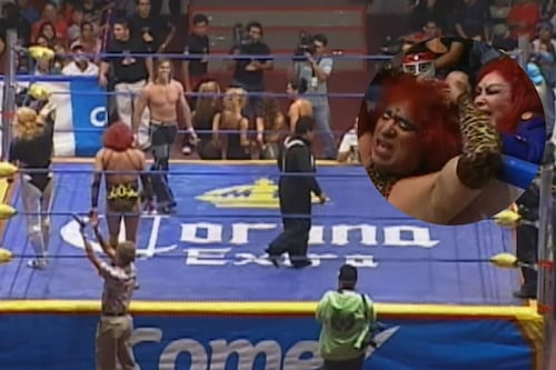 AAA revive ‘Guerra de Titanes’ donde Poncho de Nigris derrotó a ‘Los Exóticos’, con ayuda de ‘La Tigresa’