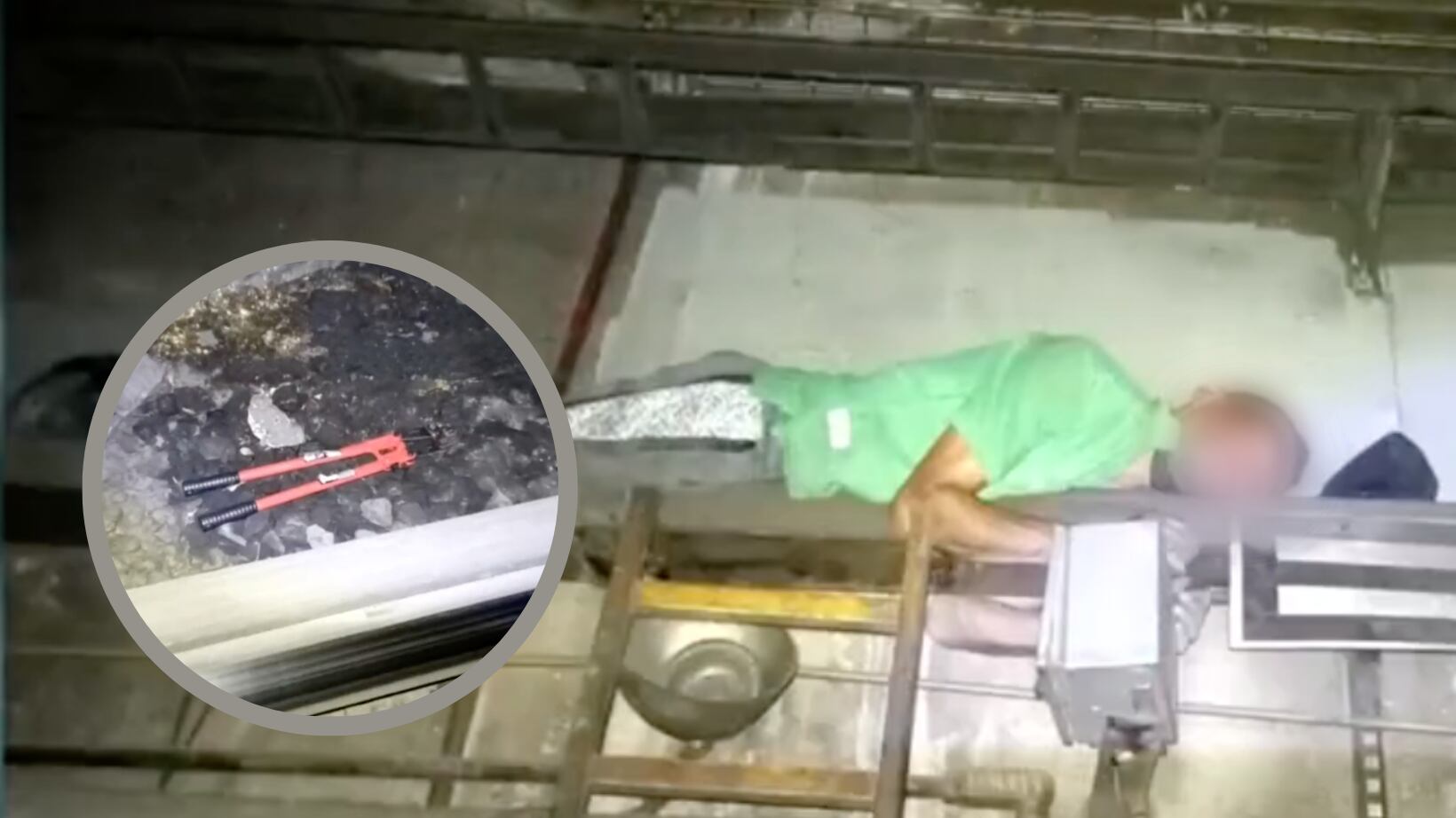 Captan a roba cables en la L2