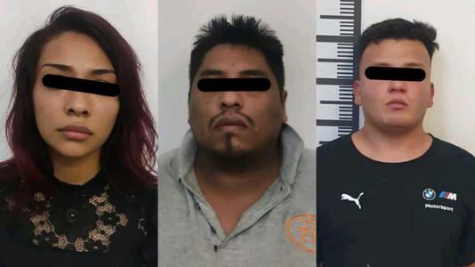 Detienen a presunto líder de “Los Uber” y dos de sus cómplices en Ecatepec