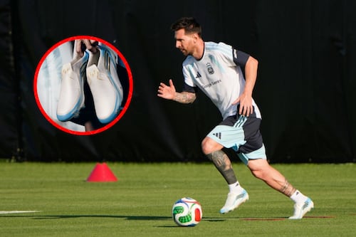 El último tango de Messi: presentan los botines con los que dirá adiós al Mundial