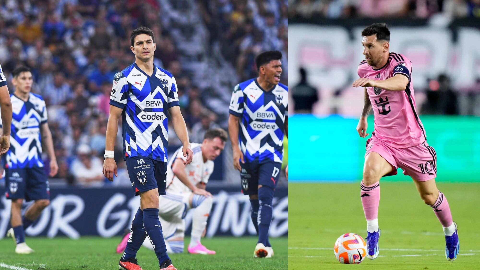 Rayados vs Messi