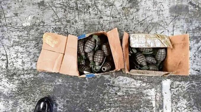 Sedena localiza granadas caseras en domicilio de presunto feminicida