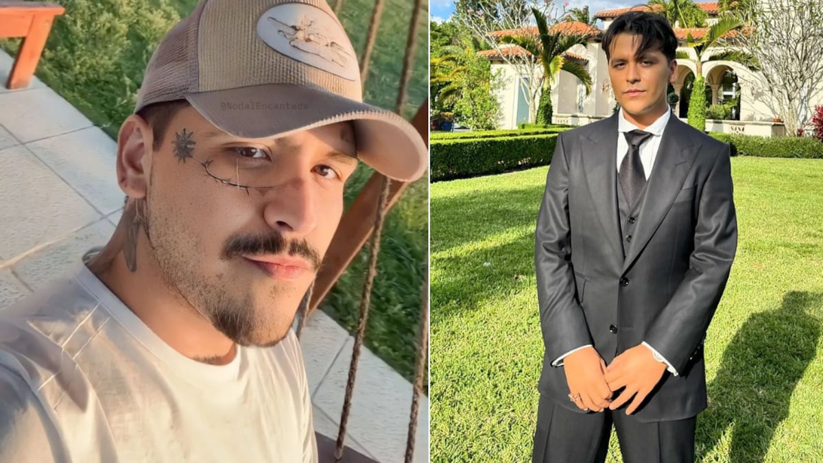 Nodal sigue presumiendo su transformación y ya habría dicho adiós a este polémico tatuaje.