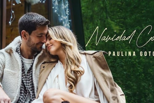 Paulina Goto deslumbra la navidad con un regalo musical: un tema nacido del amor y el recuerdo de su esposo