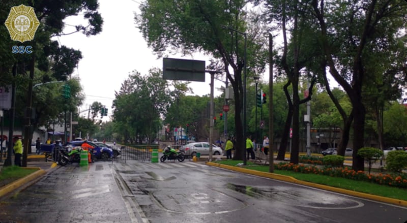 SSC Cortes viales Estadio Ciudad de México