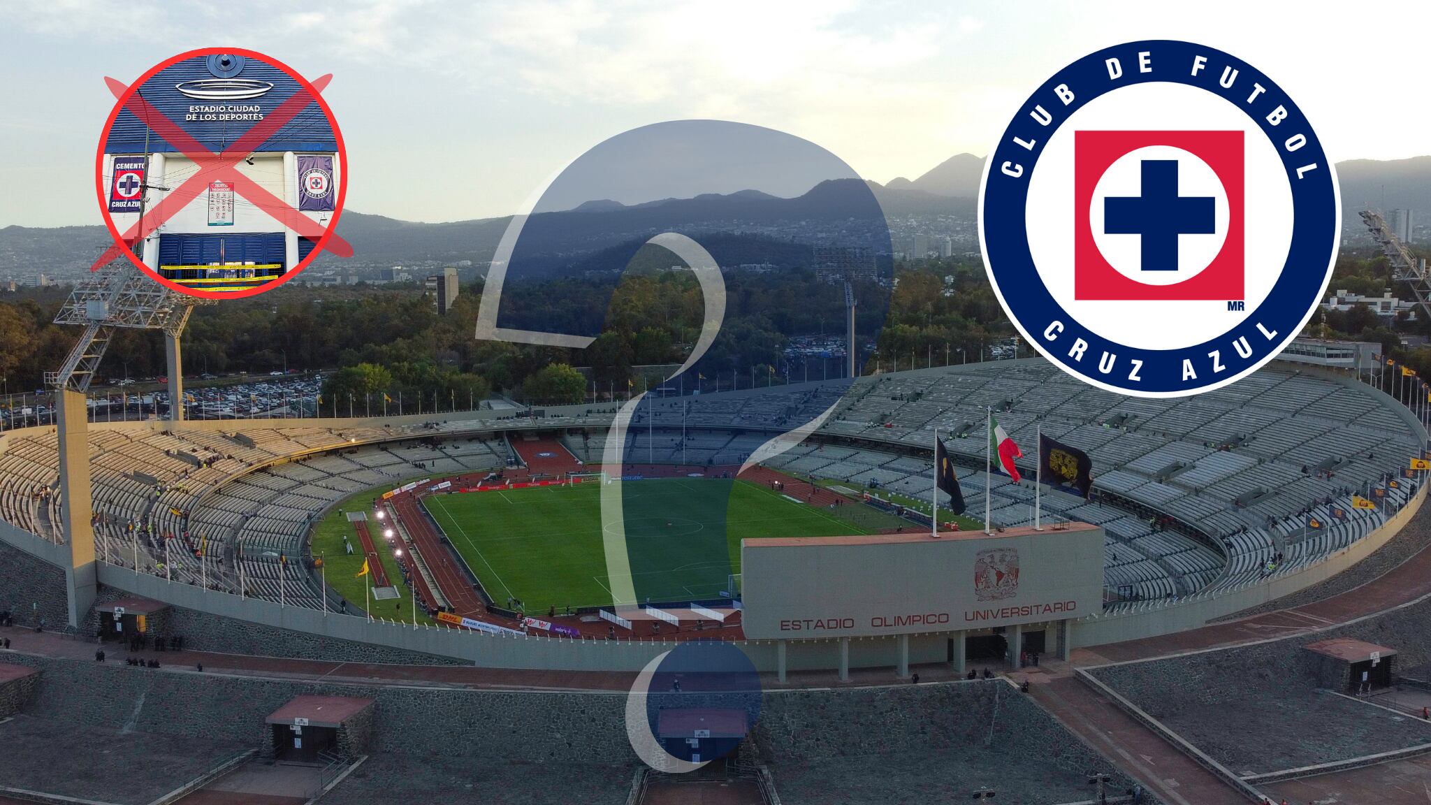 Cruz Azul llegaría a CU en 2025