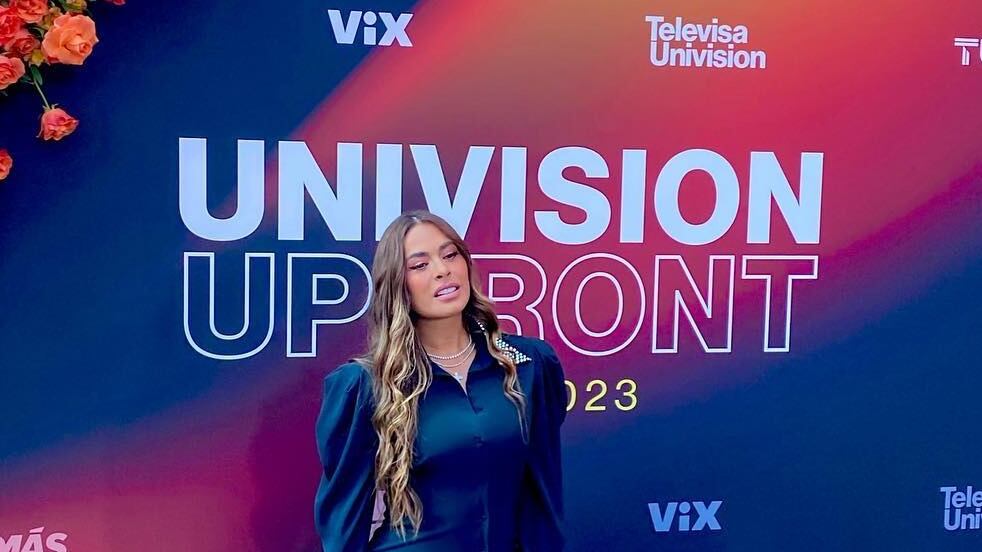 Pese a todo, Galilea Montijo se mostró sonriente delante de las cámaras