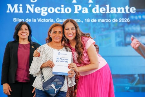 Impulsa Guanajuato a emprendedoras: entregan apoyos a 180 mujeres en 21 municipios