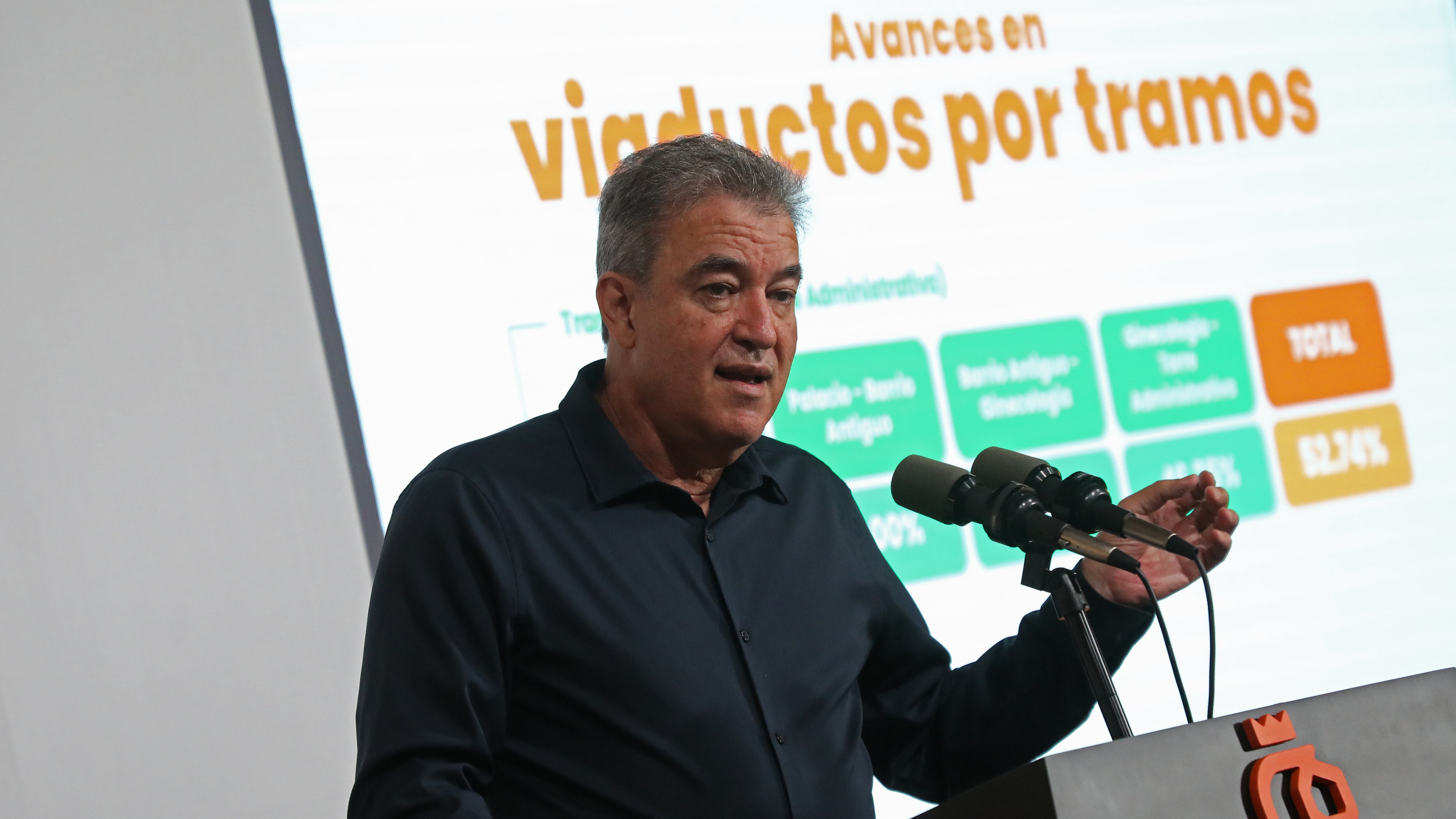 Y en la ampliación de la Línea 6, que como todos saben empezó un año después, se tiene un avance del 4.92%, dijo Villarreal.