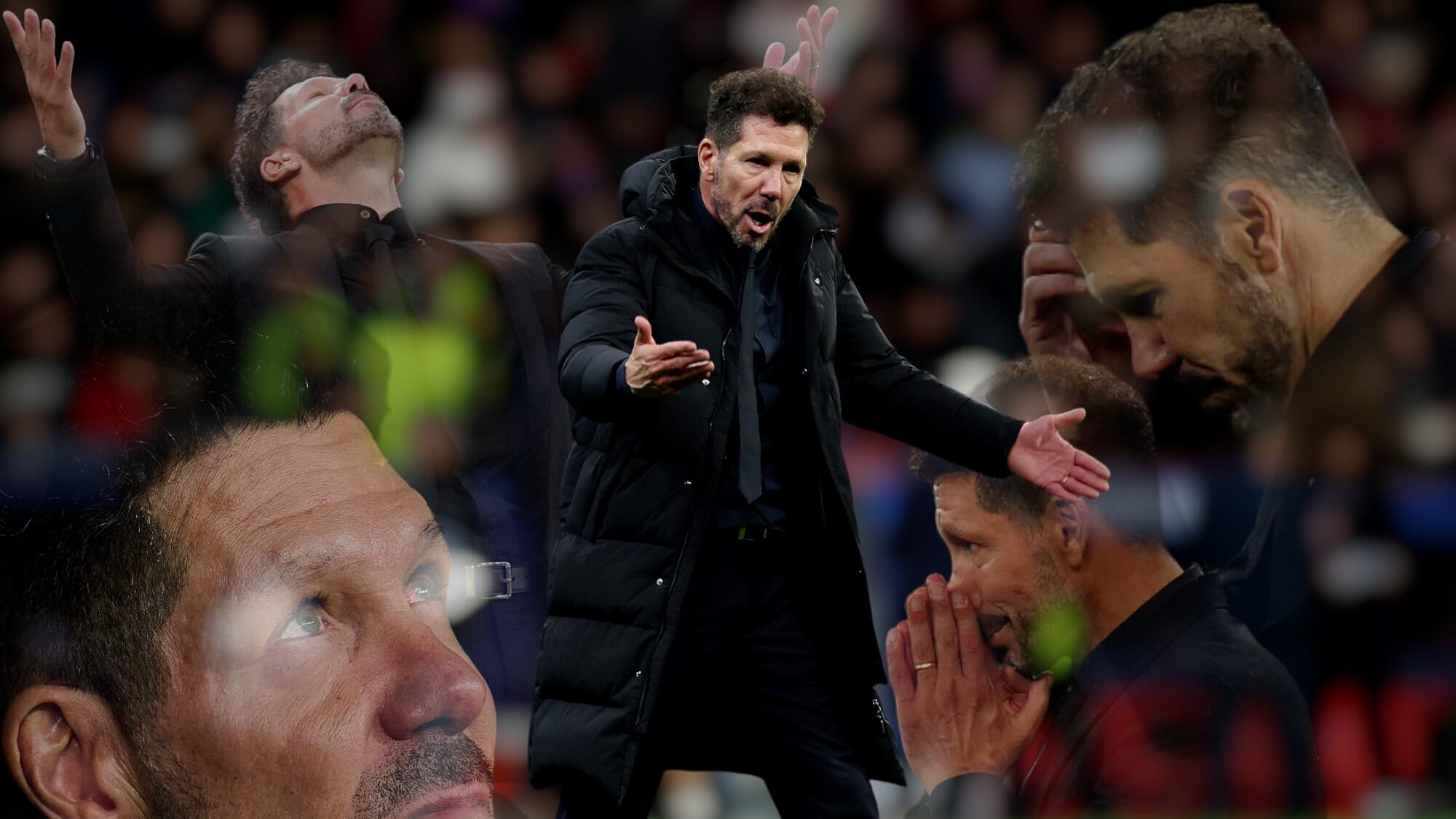 Diego Simeone y el Atlético de Madrid caen ante el Barcelona
