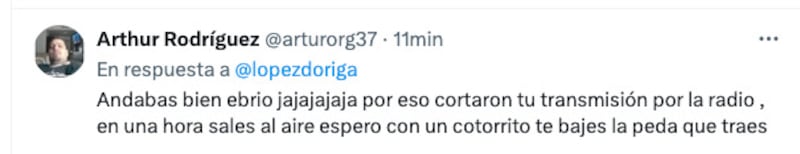 Redes explotan contra López-Dóriga por hablar “ebrio”