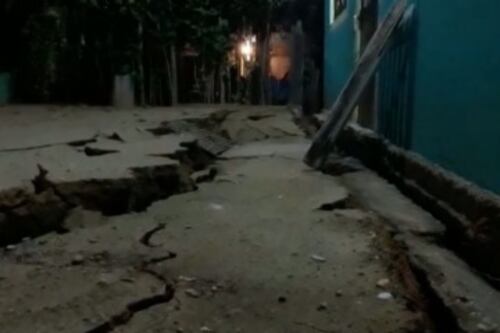 ​Terremoto 8.2 en México: Casas en Veracruz quedan con severos daños