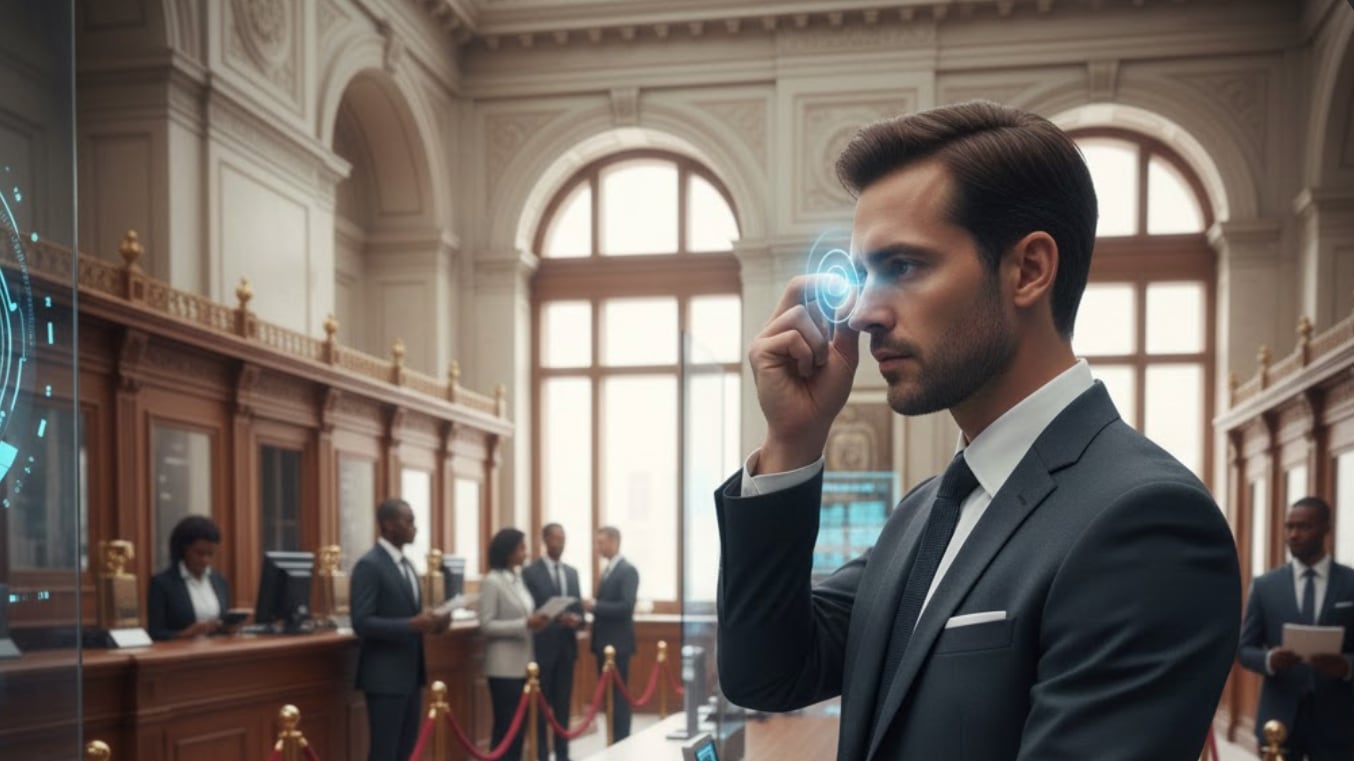 Datos biométricos en bancos