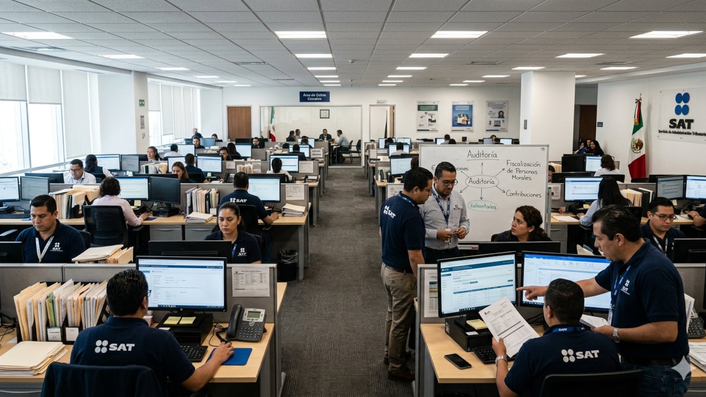 El SAT redujo el costo de recaudación a 25 centavos por cada 100 pesos recaudados durante 2025.