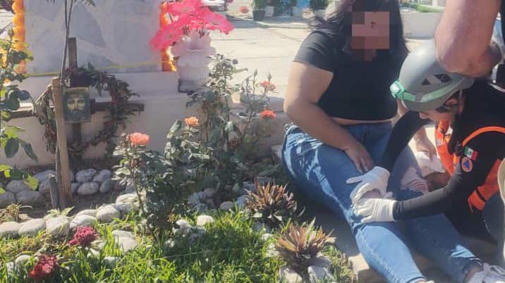 Tres de las personas lesionadas fueron trasladadas a hospitales para su valoración.