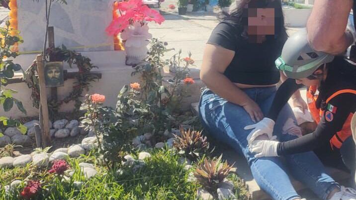 Tres de las personas lesionadas fueron trasladadas a hospitales para su valoración.