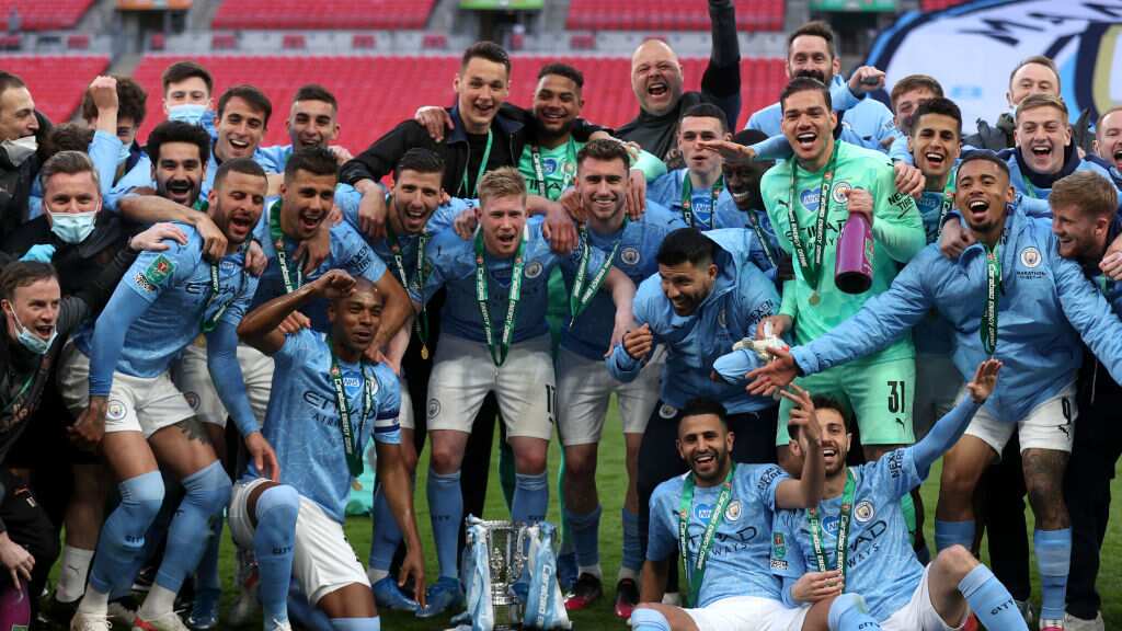 Manchester City le gana la Copa de la Liga al Tottenham
