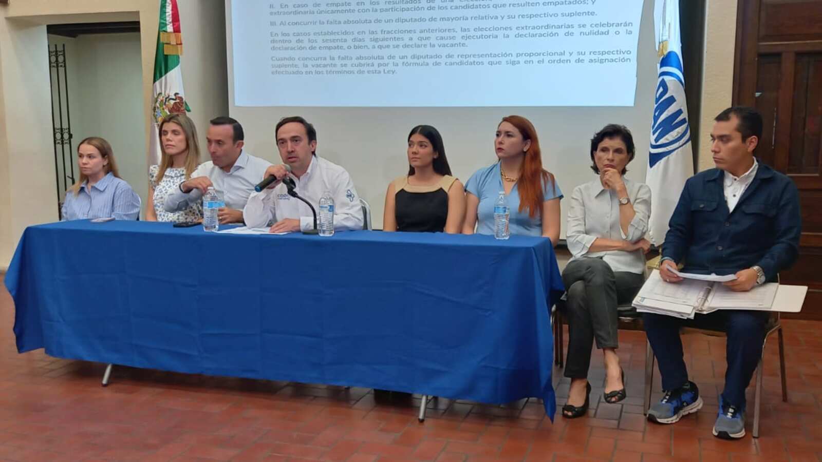 La dirigencia estatal del PAN está dispuesta a llegar hasta las últimas consecuencias.