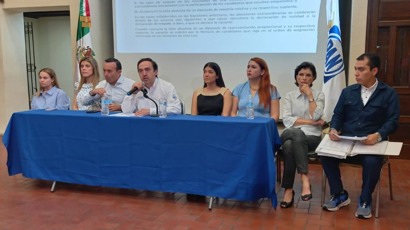 La dirigencia estatal del PAN está dispuesta a llegar hasta las últimas consecuencias.