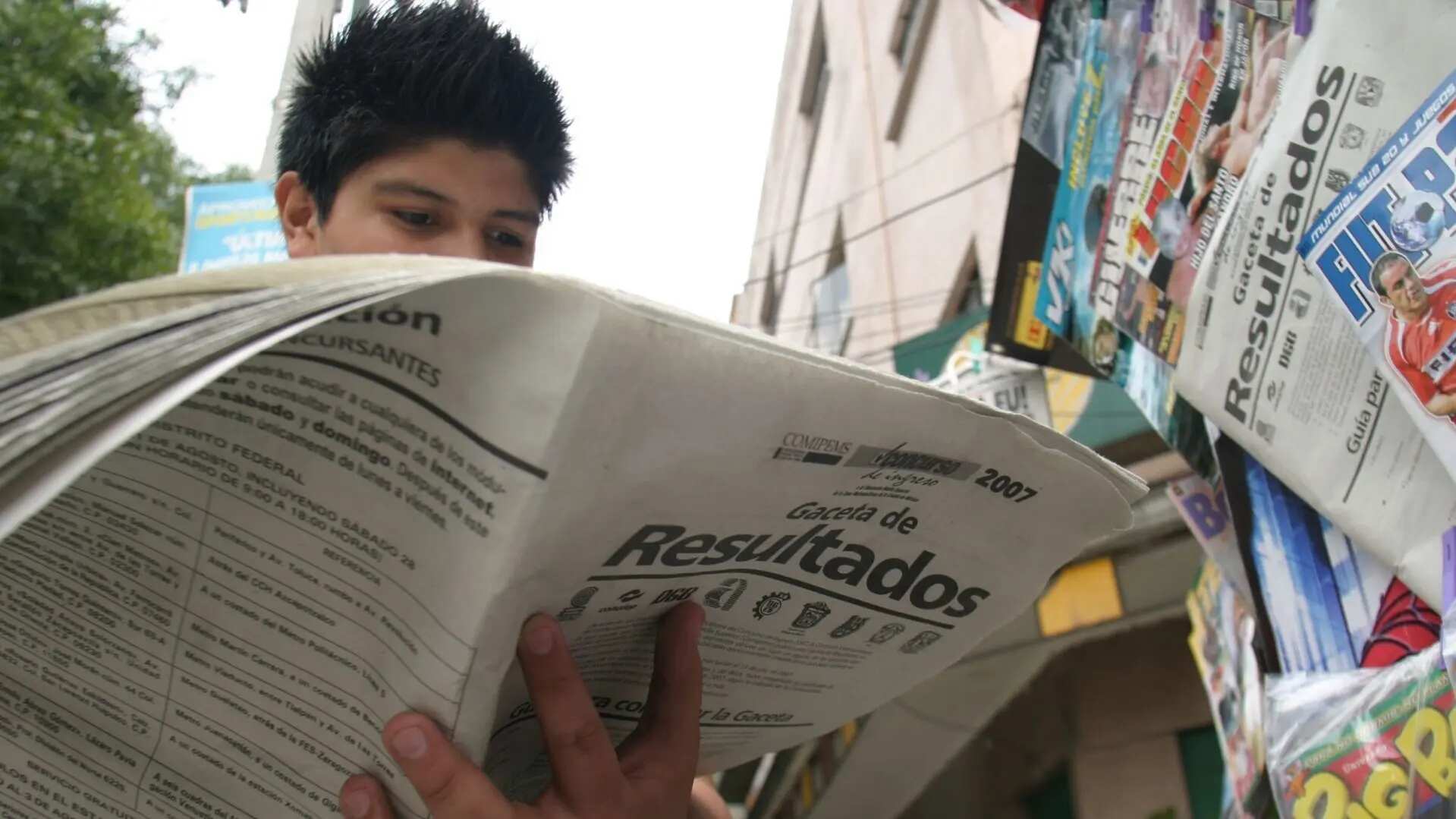 Resultados de examen UNAM