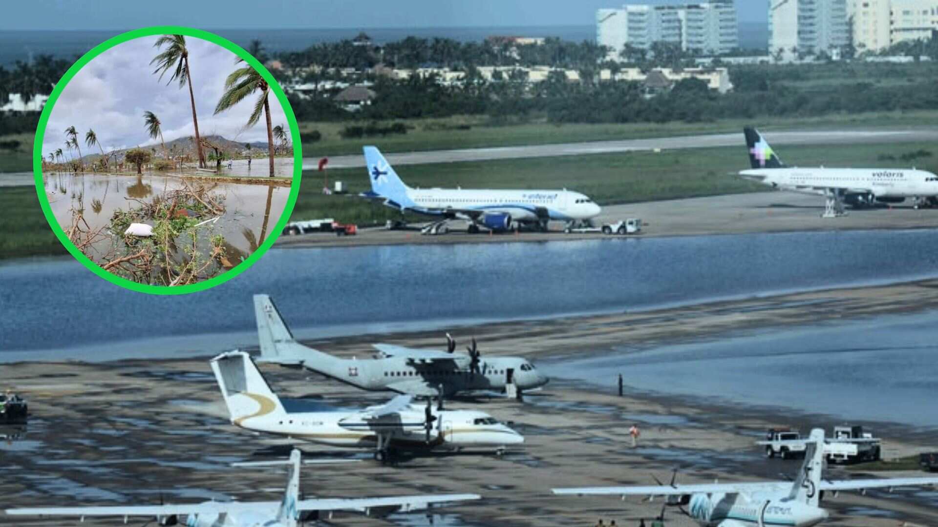 El equipo del aeropuerto trabaja en tareas de mantenimiento, rehabilitación y limpieza para reanudar las operaciones a la brevedad.