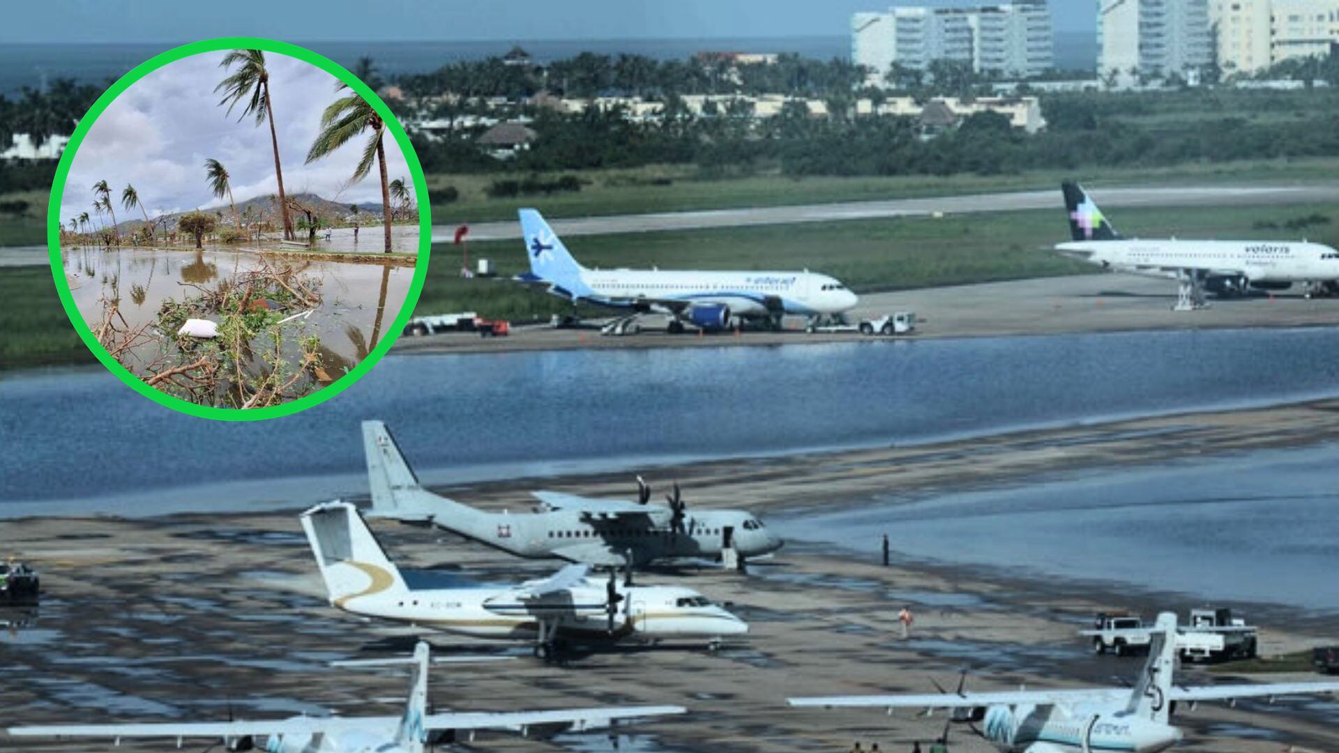 El equipo del aeropuerto trabaja en tareas de mantenimiento, rehabilitación y limpieza para reanudar las operaciones a la brevedad.