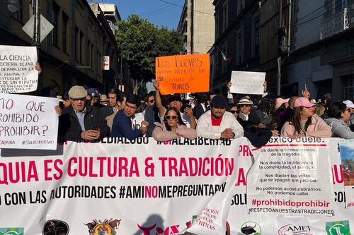 Taurinos intentan dar portazo al Congreso CDMX previo a regulación de corridas de toros