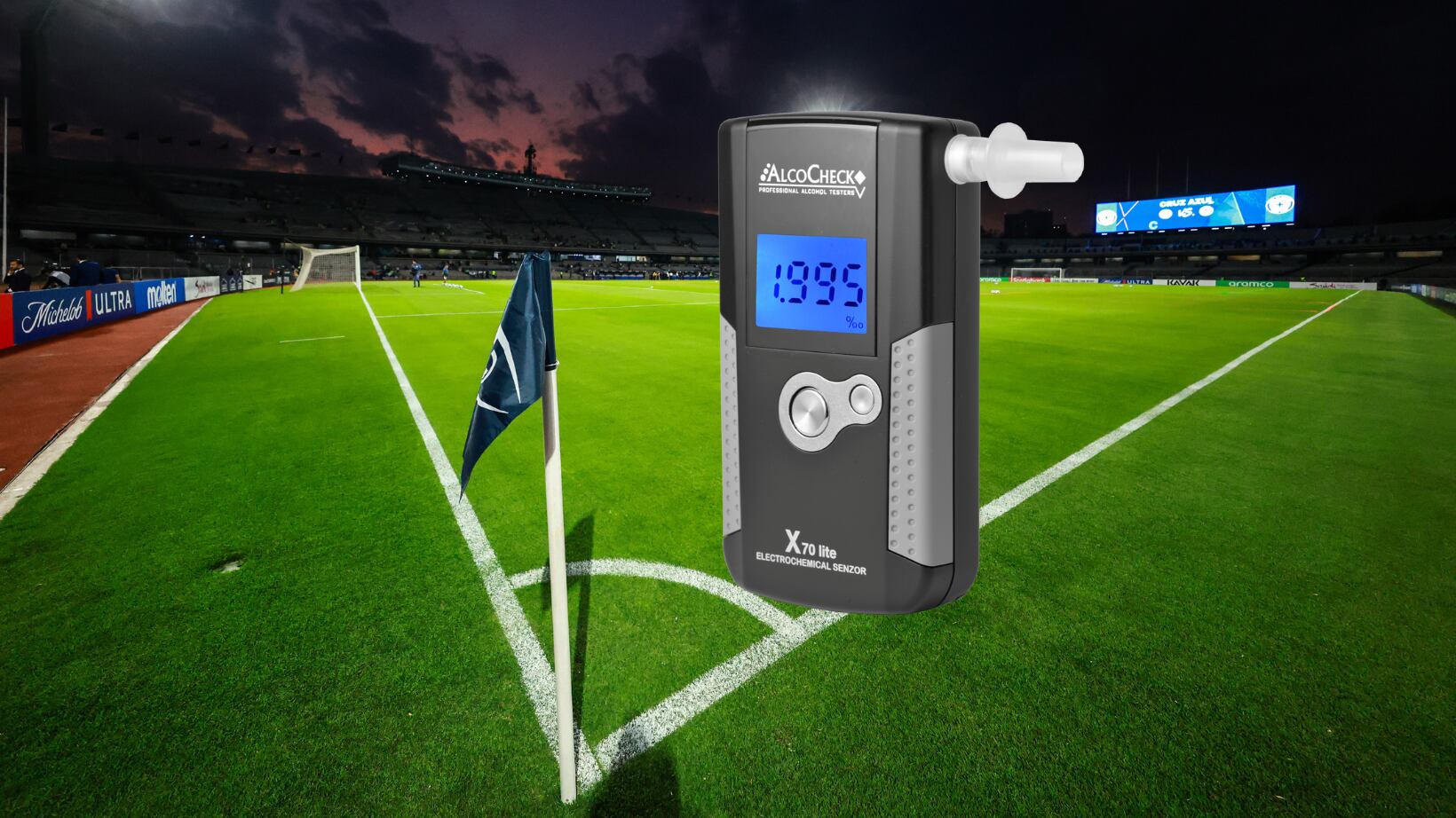 Alcoholímetro ya llegó a la Liga MX.