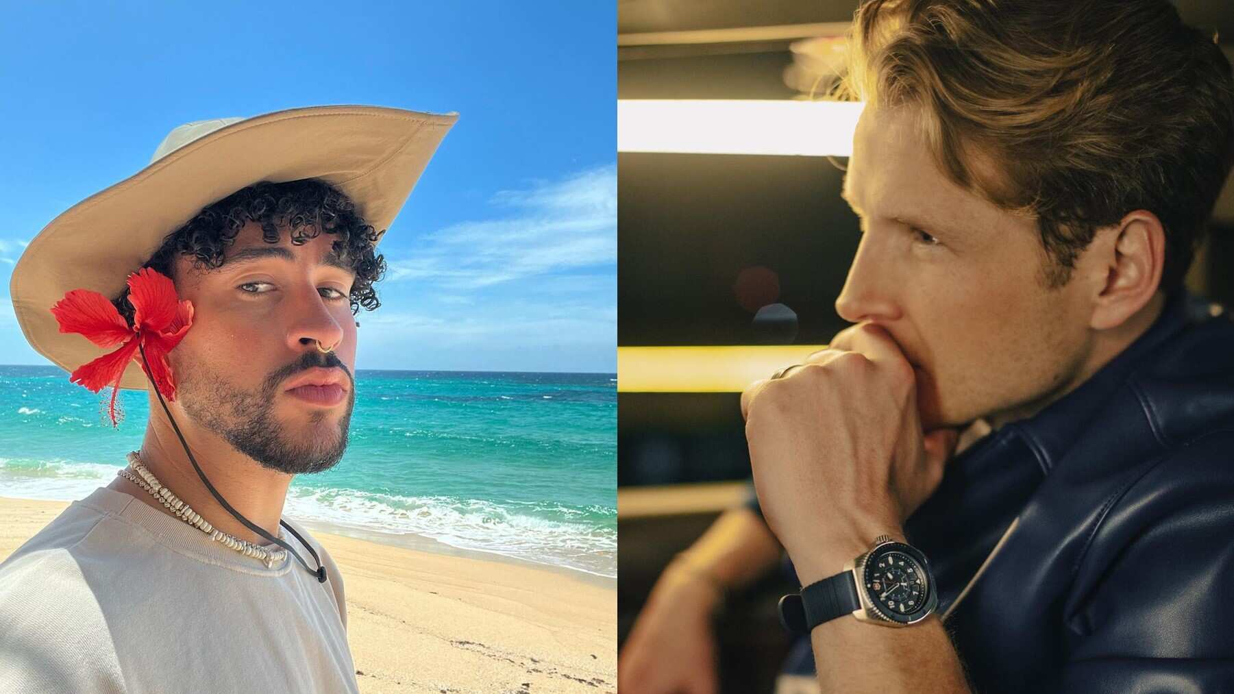 Alexander Acha y Bad Bunny