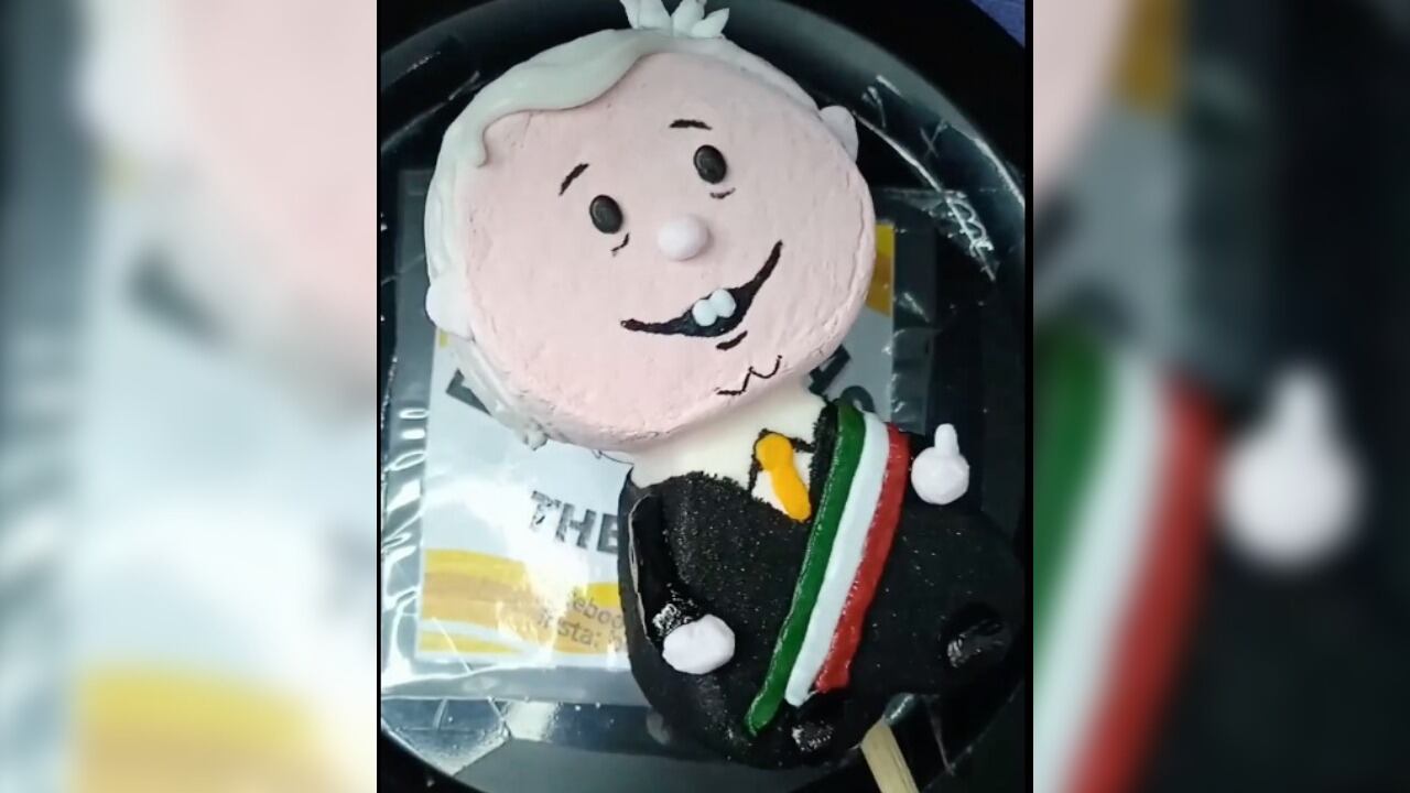 Paleta de bombón de AMLO