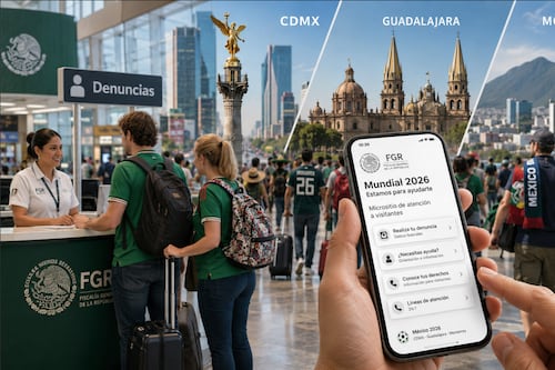 FGR activa micrositio para recibir denuncias de turistas durante el Mundial 2026