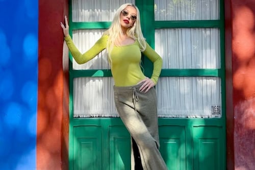 ¿Se burló de México? Christina Aguilera pasa más tiempo en la Casa Azul que en su propio concierto