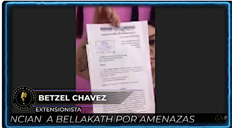 Extensionista que trabajó con la artista rompe el silencio.