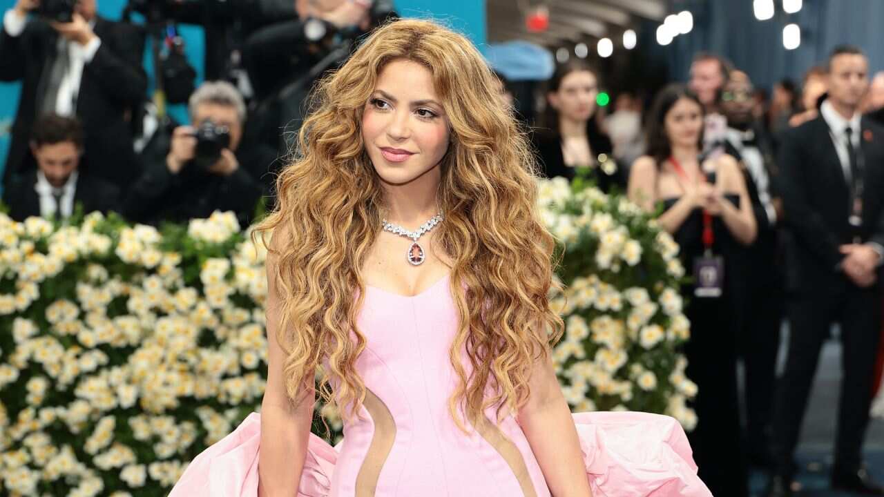 Shakira en la Met Gala 2025
