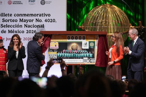 ¡La suerte se viste de verde! Lotería Nacional lanza billete especial para el Mundial