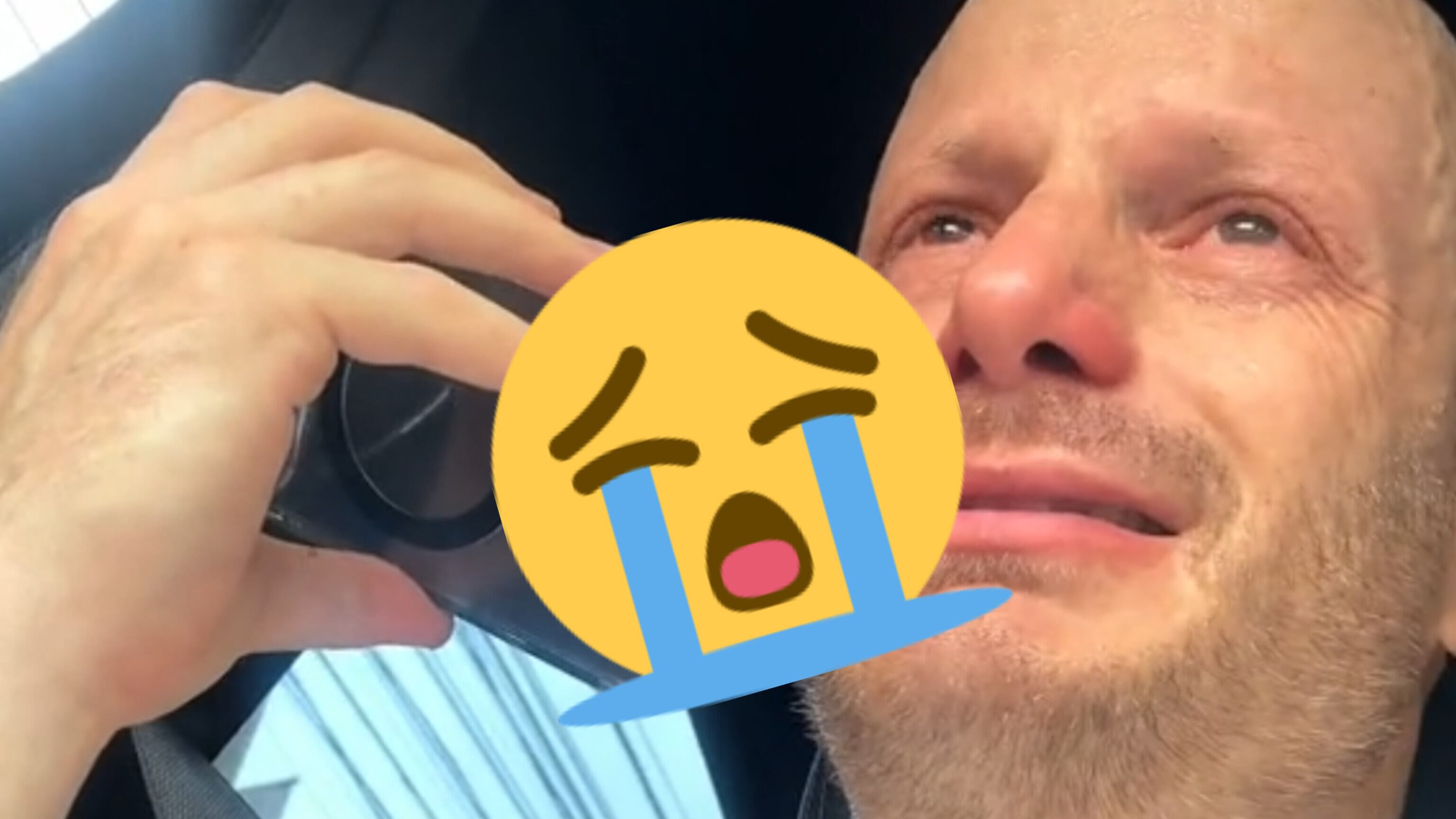 El conductor mostró videos de su operación