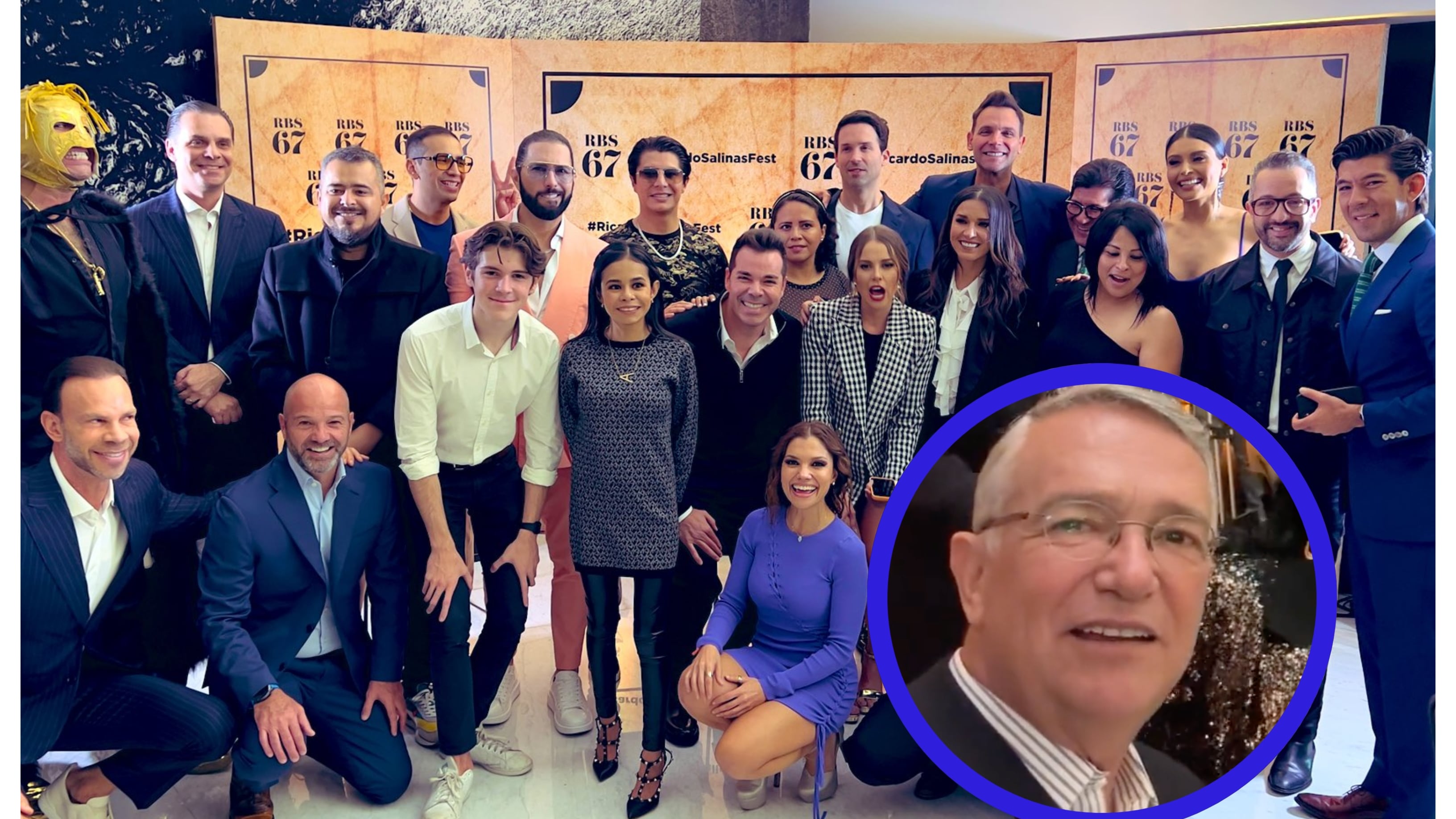 El empresario organizó una cena para festejar su cumpleaños. (Especial)