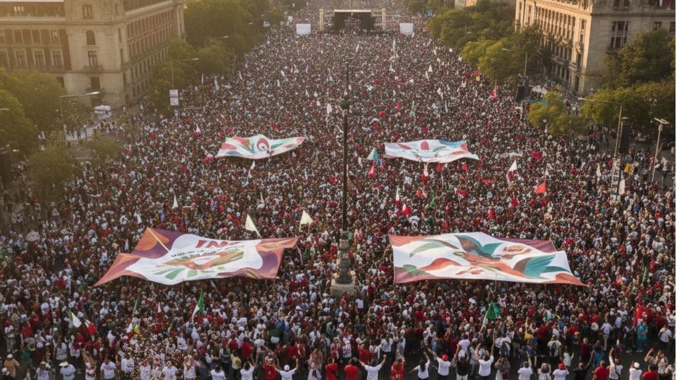 Marchas en la CDMX este sábado 6 de diciembre