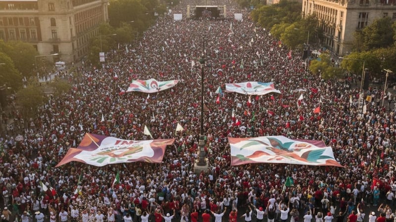 Marchas por la 4T hoy en CDMX: horarios, aforos y puntos de salida